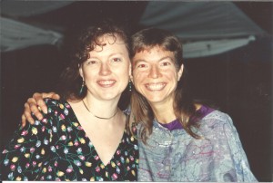 Cynthia and her sister Joane